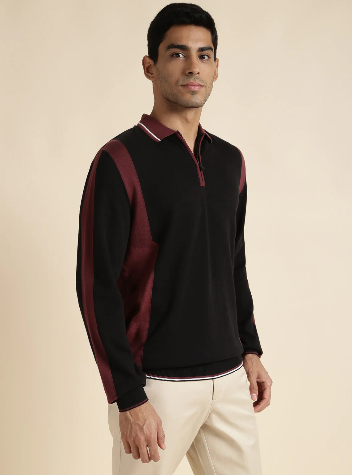 Maroon-Pink Polo